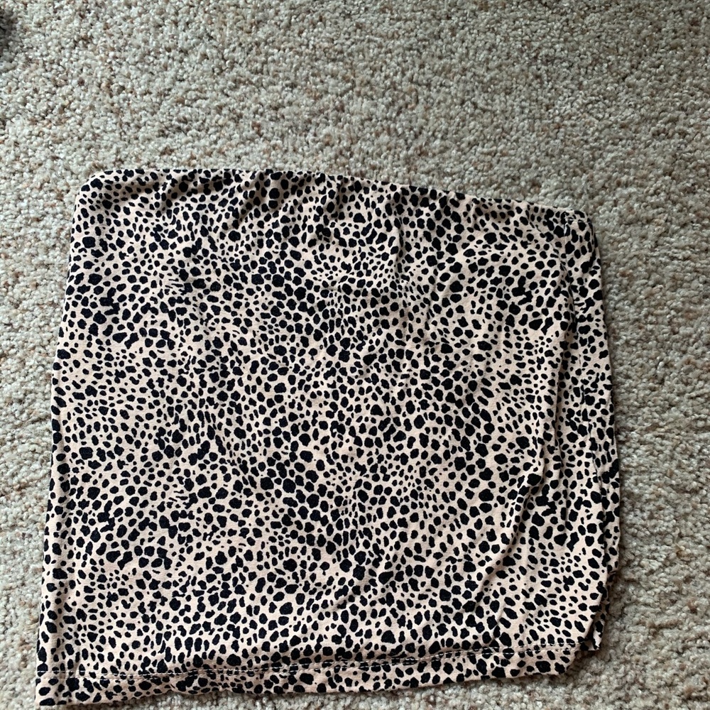 American eagle cheetah tube top